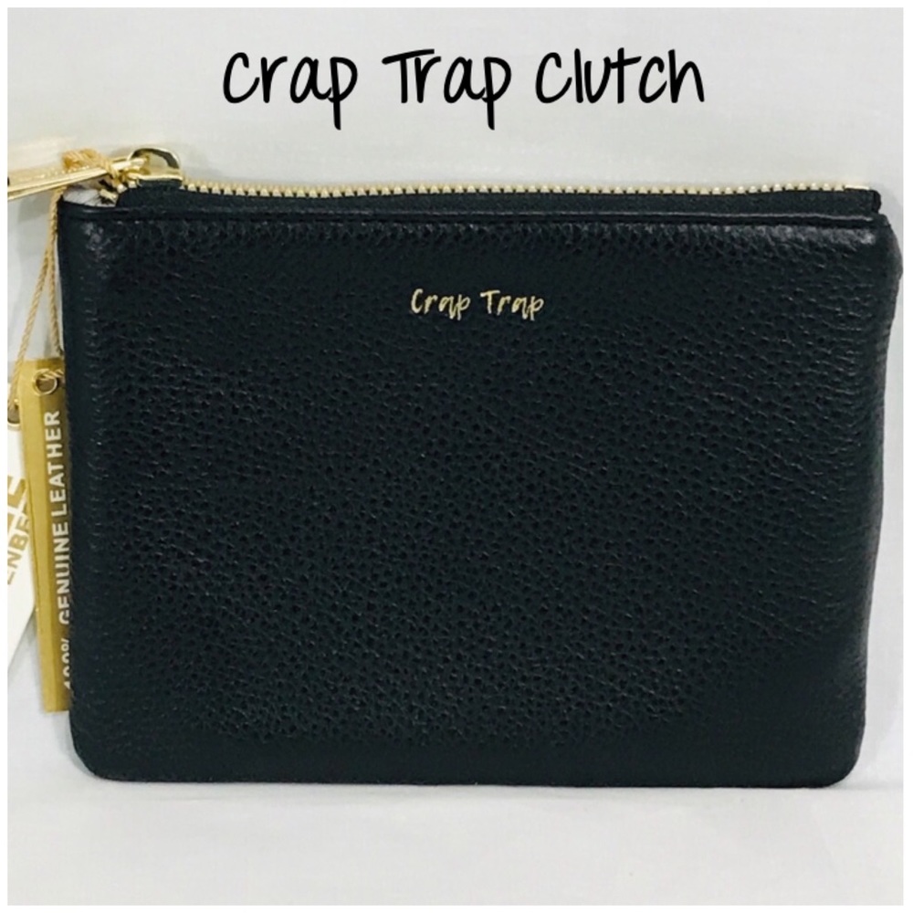 Aimee Kestenberg Crap Trap Clutch, Black